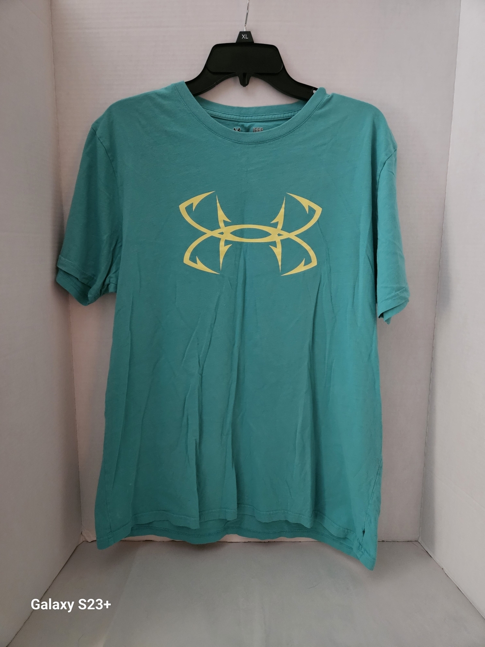 Under Armour Women’s Teal Logo Short-Sleeve Tee